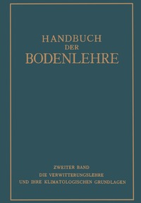 bokomslag Handbuch der Bodenlehre