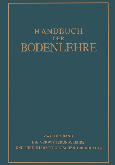 bokomslag Handbuch der Bodenlehre