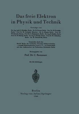 Das freie Elektron in Physik und Technik 1