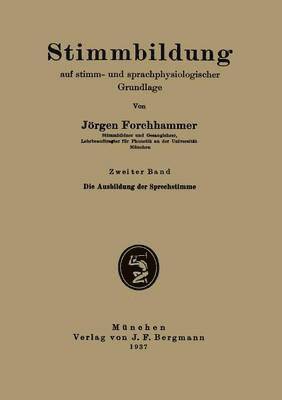 bokomslag Stimmbildung auf stimm- und sprachphysiologischer Grundlage