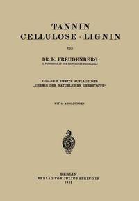 bokomslag Tannin Cellulose · Lignin
