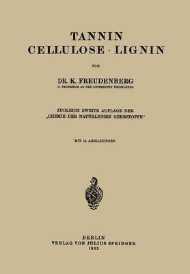 bokomslag Tannin Cellulose · Lignin