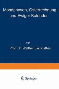 bokomslag Mondphasen, Osterrechnung und Ewiger Kalender