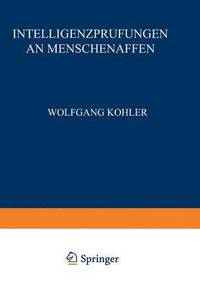 bokomslag Intelligenzprüfungen an Menschenaffen