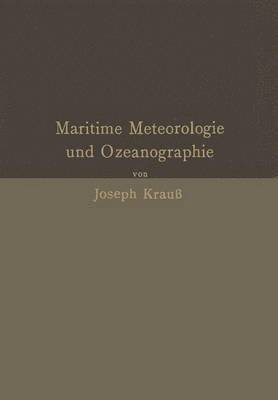 bokomslag Grundzge der maritimen Meteorologie und Ozeanographie