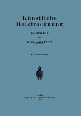 bokomslag Knstliche Holztrocknung