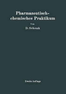 bokomslag Pharmazeutischchemisches Praktikum