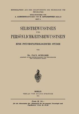 Selbstbewusstsein und Persönlichkeitsbewusstsein