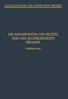 bokomslag Handbuch der Krankheiten des Blutes und der Blutbildenden Organe