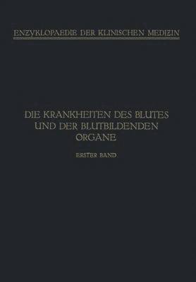 bokomslag Handbuch der Krankheiten des Blutes und der Blutbildenden Organe