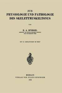 bokomslag Zur Physiologie und Pathologie des Skelettmuskeltonus