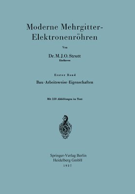 Moderne Mehrgitter-Elektronenrhren 1