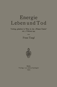 bokomslag Energie Leben und Tod