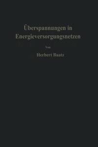 bokomslag berspannungen in Energieversorgungsnetzen