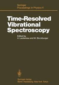 bokomslag Time-Resolved Vibrational Spectroscopy