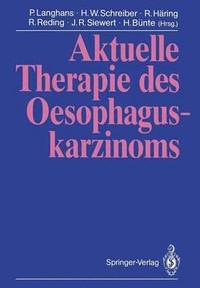 bokomslag Aktuelle Therapie des Oesophaguskarzinoms
