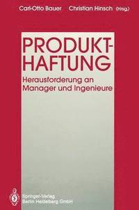 bokomslag Produkthaftung