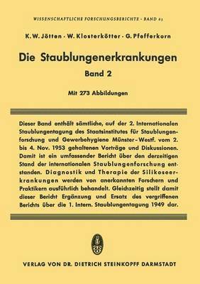 Die Staublungenerkrankungen Band II 1