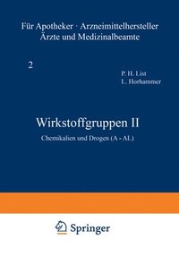 bokomslag Wirkstoffgruppen II: Chemikalien Und Drogen (A--Al)