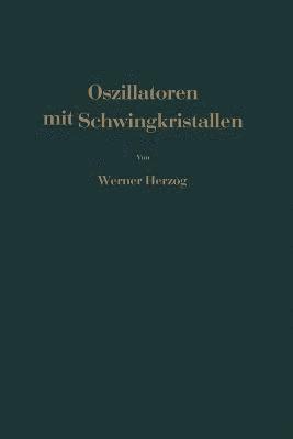 bokomslag Oszillatoren mit Schwingkristallen