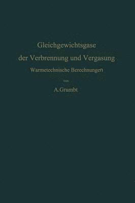 Gleichgewichtsgase der Verbrennung und Vergasung 1