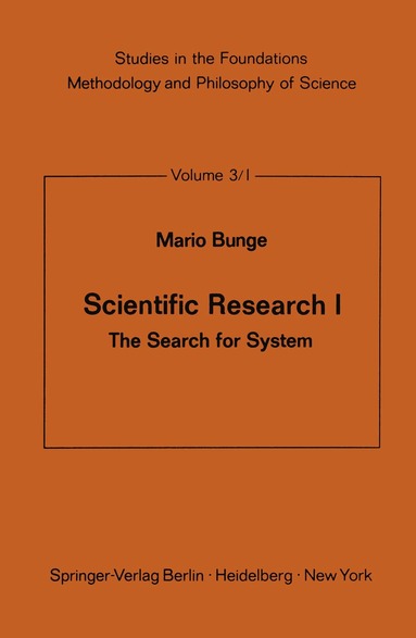M. Bunge - Scientific Research I, Häftad
