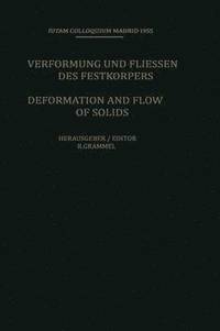 bokomslag Deformation and Flow of Solids / Verformung und Fliessen des Festkrpers