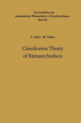 Classification Theory of Riemann Surfaces 1