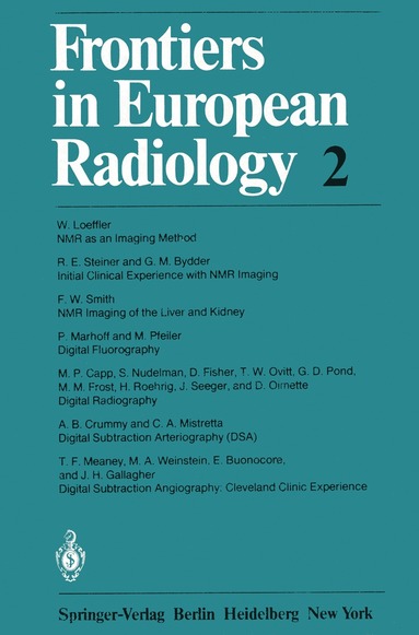 bokomslag Frontiers in European Radiology