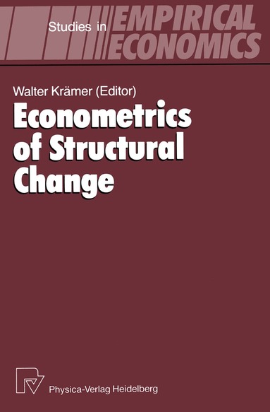 Walter Krämer - Econometrics of Structural Change, Häftad