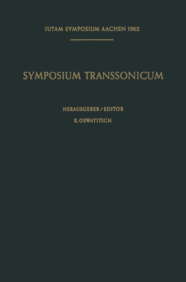 K. Oswatitsch - Symposium Transsonicum / Symposium Transsonicum, Häftad