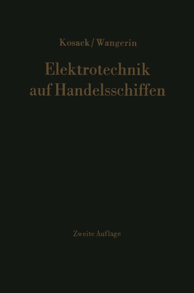 bokomslag Elektrotechnik auf Handelsschiffen