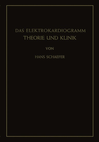 bokomslag Das Elektrokardiogramm