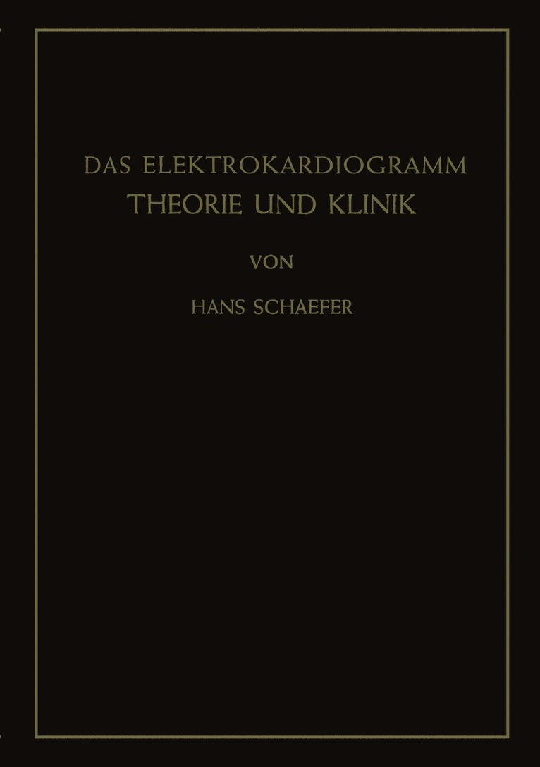 Das Elektrokardiogramm 1