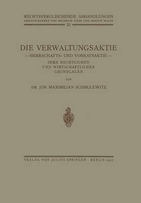 Die Verwaltungsaktie 1