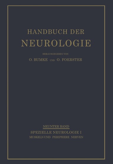 NA Gagel, NA Moser, NA Villaverde, NA Wexberg - Muskeln und Periphere Nerven, Häftad
