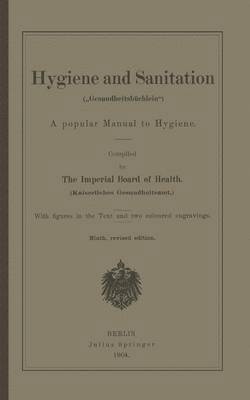 bokomslag Hygiene and Sanitation (Gesundheitsbchlein)