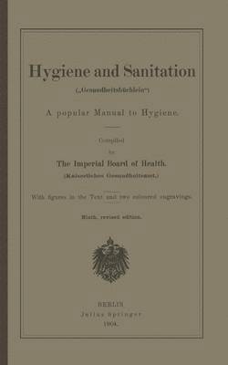 Hygiene and Sanitation (Gesundheitsbchlein) 1