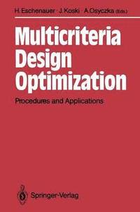 bokomslag Multicriteria Design Optimization