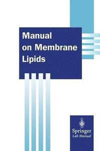 bokomslag Manual on Membrane Lipids