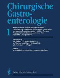bokomslag Chirurgische Gastroenterologie