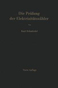 bokomslag Die Prfung der Elektrizittszhler