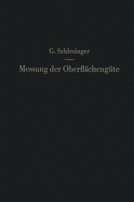 bokomslag Messung der Oberflchengte