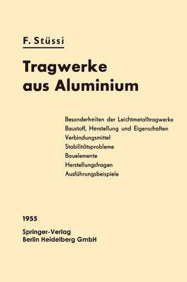 bokomslag Tragwerke aus Aluminium