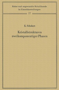 bokomslag Kristallstrukturen zweikomponentiger Phasen