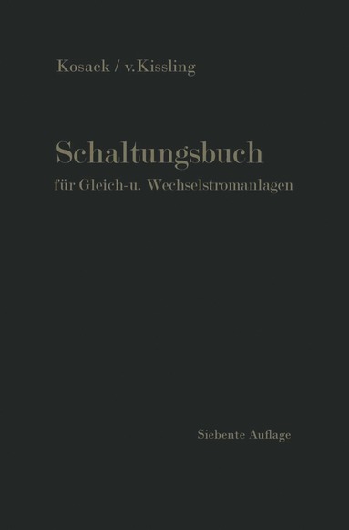 bokomslag Schaltungsbuch für Gleich- und Wechselstromanlagen