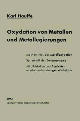 Oxydation von Metallen und Metallegierungen 1