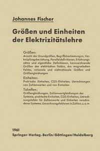 bokomslag Gren und Einheiten der Elektrizittslehre