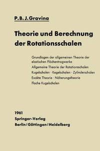 bokomslag Theorie und Berechnung der Rotationsschalen