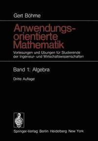 bokomslag Anwendungsorientierte Mathematik